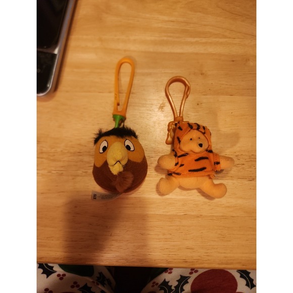 McDonald's Other - Winnie the Pooh and Owl book bag clips McDonald's set of 2